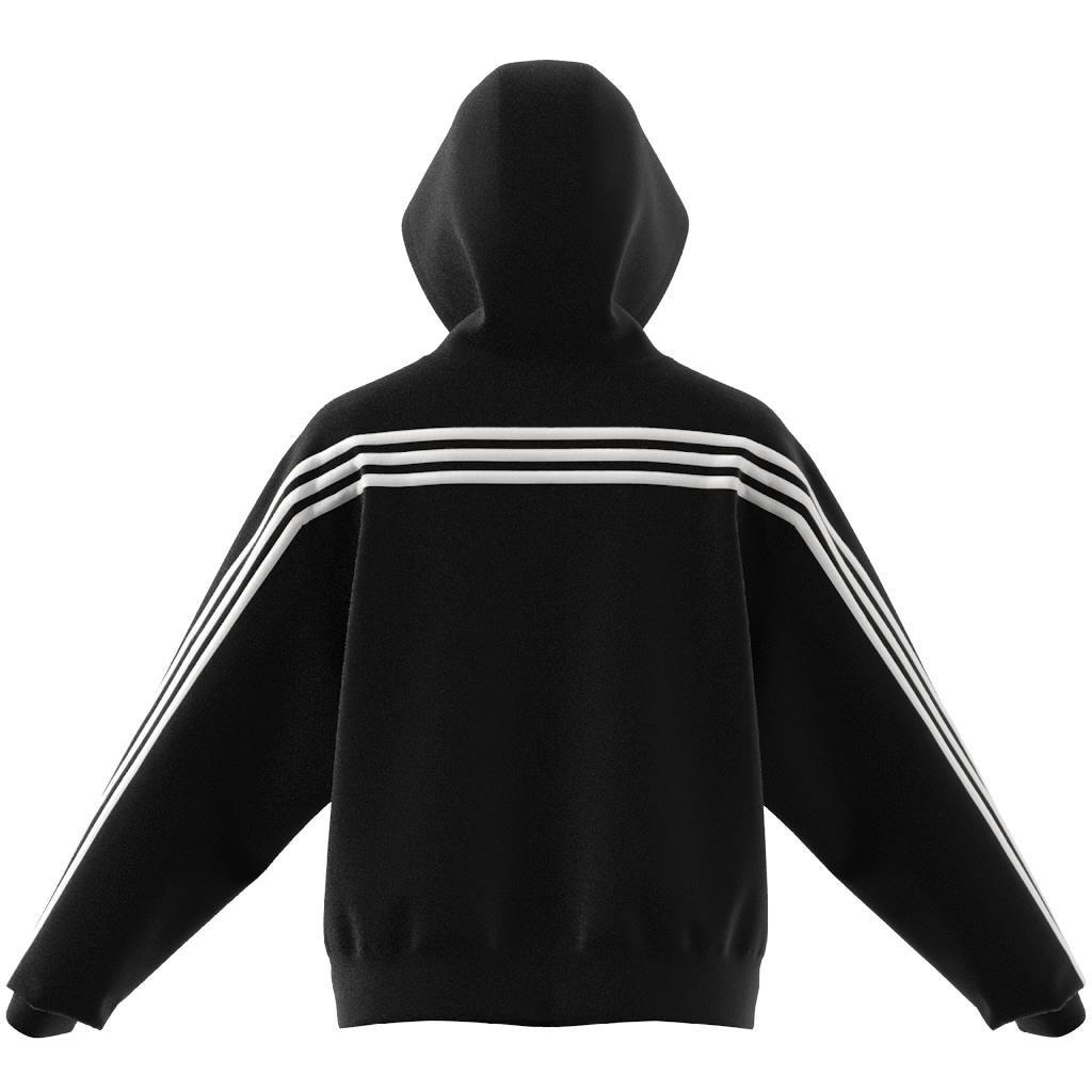 Future Icons 3-Stripes Full Zip Hoodie, Black, , large image number 10