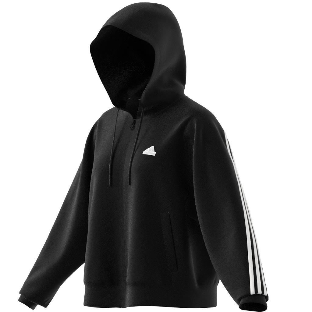 Future Icons 3-Stripes Full Zip Hoodie, Black, , large image number 11