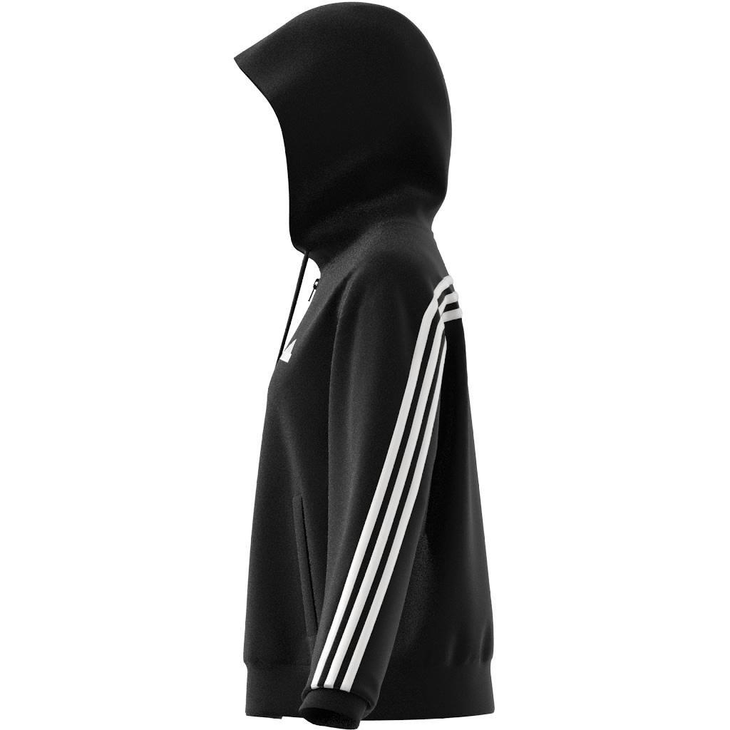 Future Icons 3-Stripes Full Zip Hoodie, Black, , large image number 12
