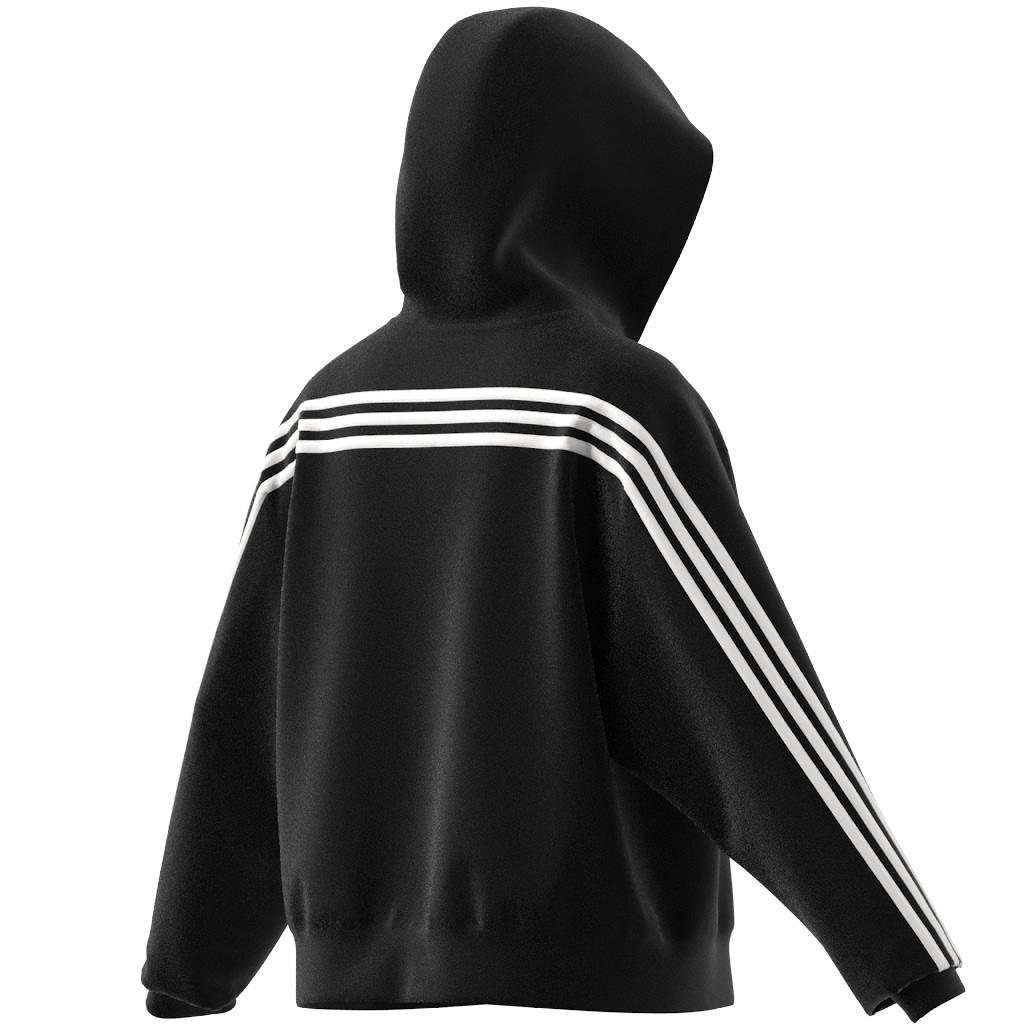 Future Icons 3-Stripes Full Zip Hoodie, Black, , large image number 13