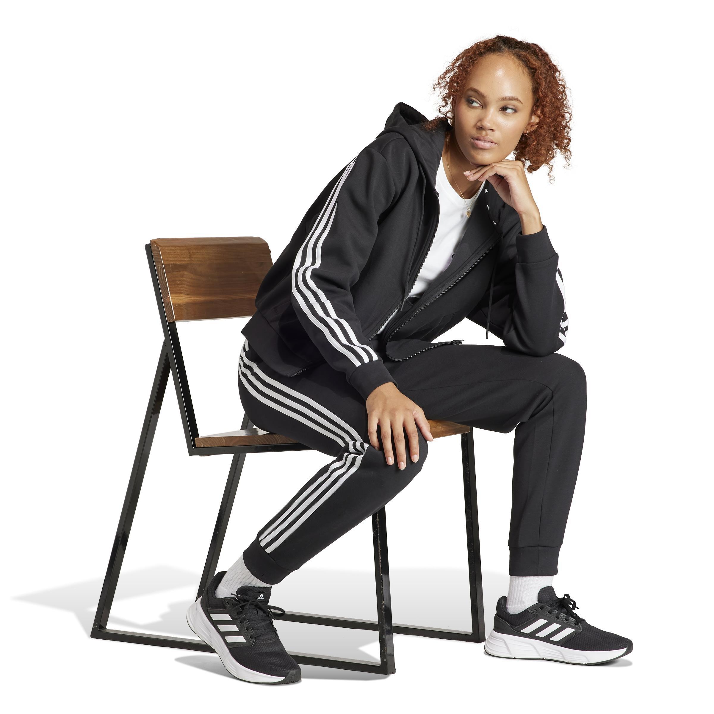 Future Icons 3-Stripes Regular Joggers, Black, A901_ONE, large image number 11