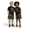 Kids Unisex Camo Shorts And Tee Set, Black, A901_ONE, thumbnail image number 9