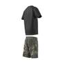 Kids Unisex Camo Shorts And Tee Set, Black, A901_ONE, thumbnail image number 11