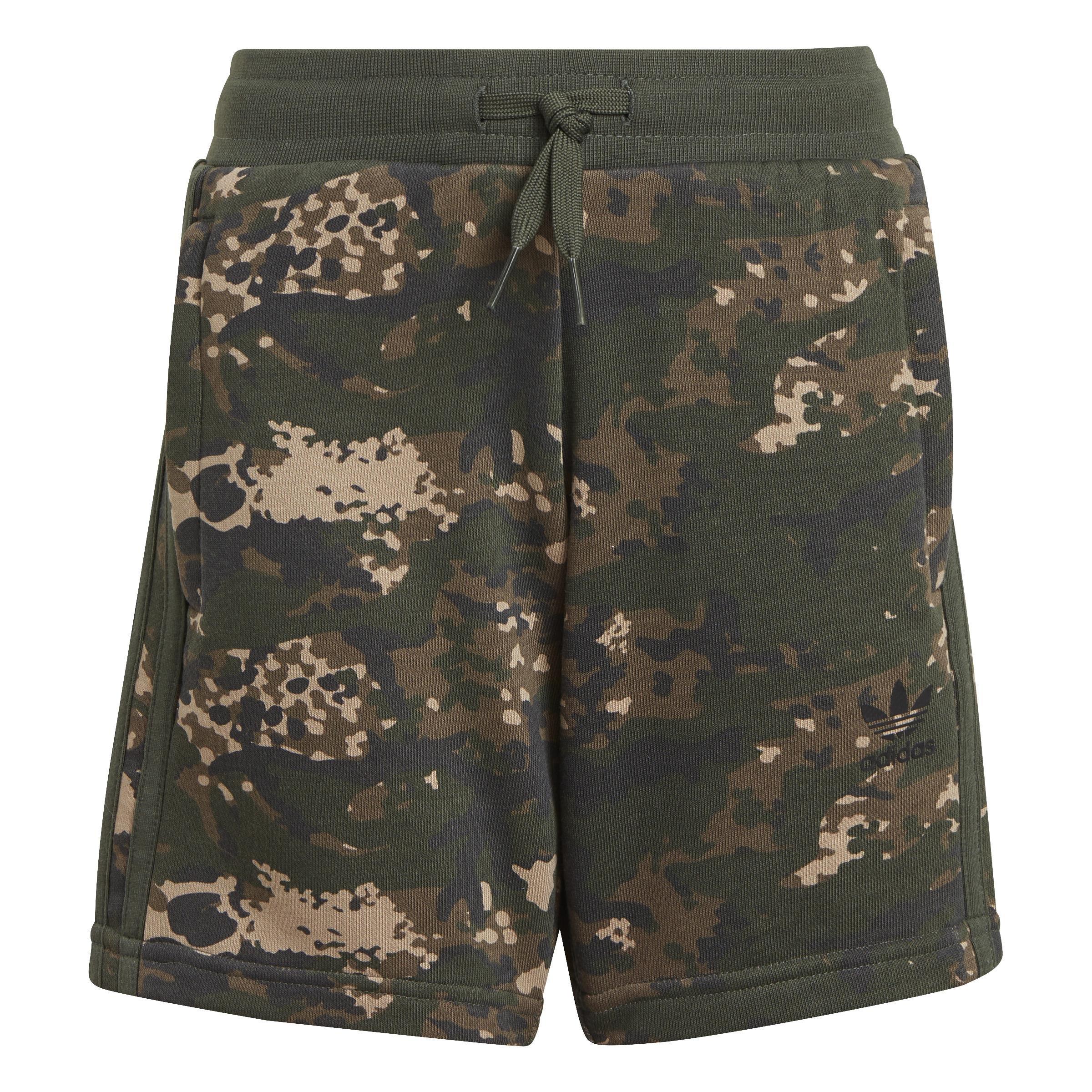 Unisex Kids Camo Shorts And Tee Set, Black, , large image number 13