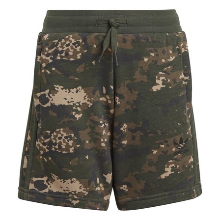 Kids Unisex Camo Shorts And Tee Set, Black, A901_ONE, large image number 13