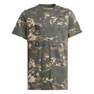 Kids Unisex Camo T-Shirt, Beige, A901_ONE, thumbnail image number 0
