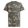 Kids Unisex Camo T-Shirt, Beige, A901_ONE, thumbnail image number 1