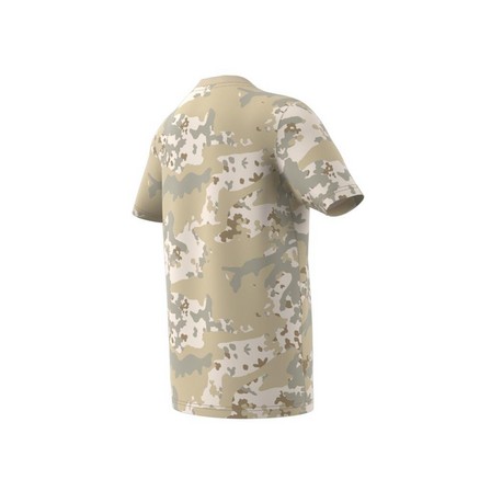 Kids Unisex Camo T-Shirt, Beige, A901_ONE, large image number 10