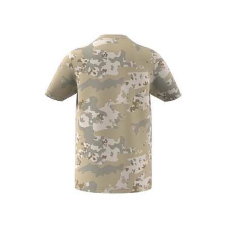 Kids Unisex Camo T-Shirt, Beige, A901_ONE, large image number 12