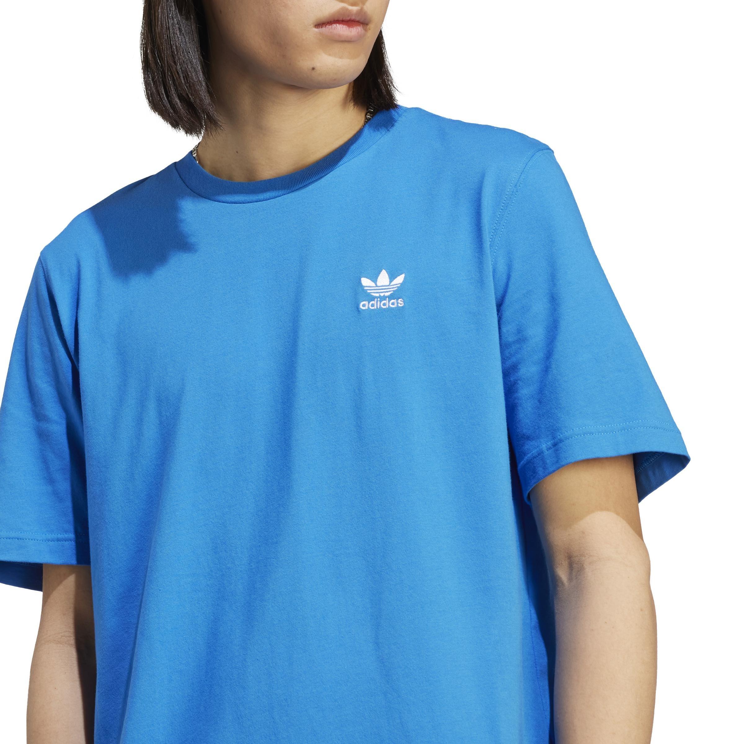 Trefoil T-Shirt, Blue, A901_ONE, large image number 4