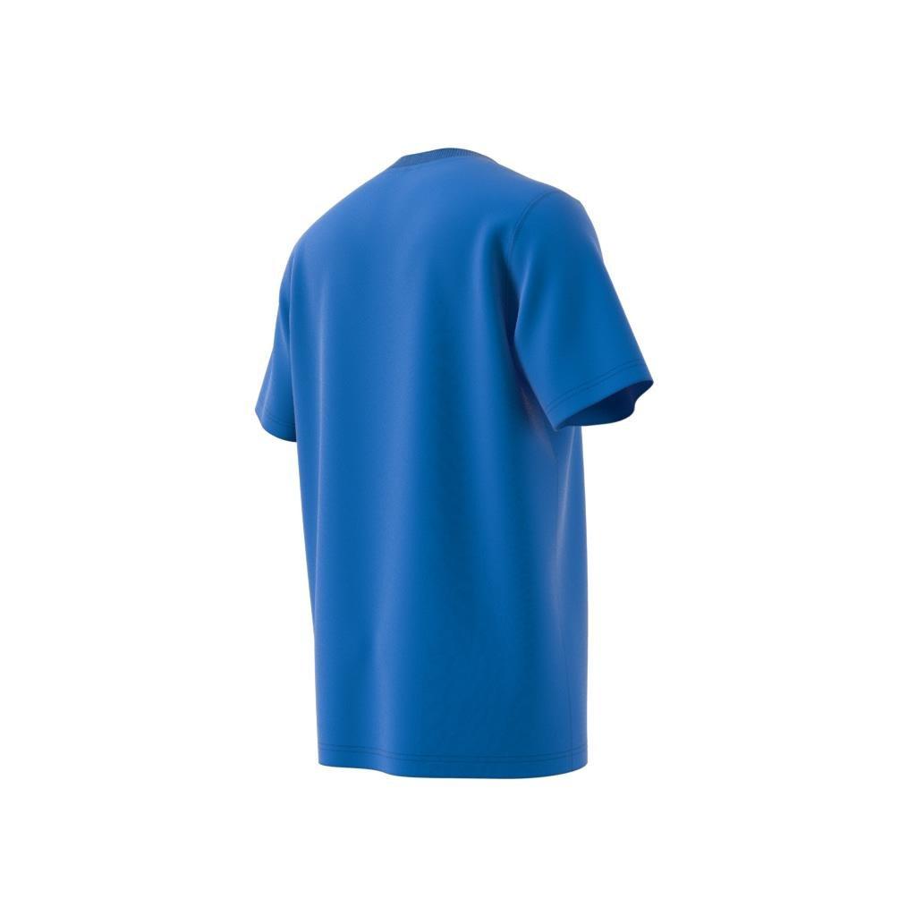 Trefoil T-Shirt, Blue, A901_ONE, large image number 6