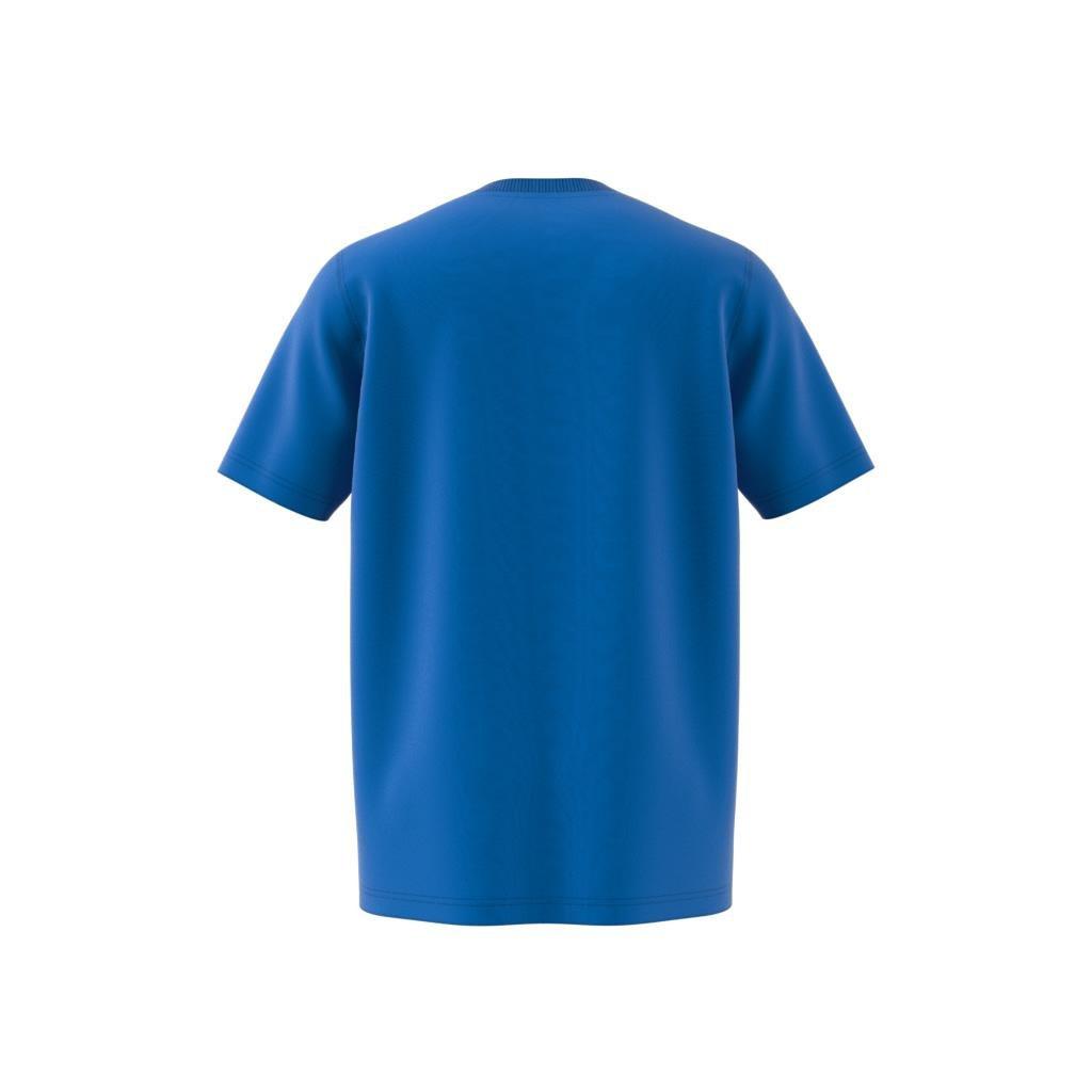 Trefoil T-Shirt, Blue, A901_ONE, large image number 8