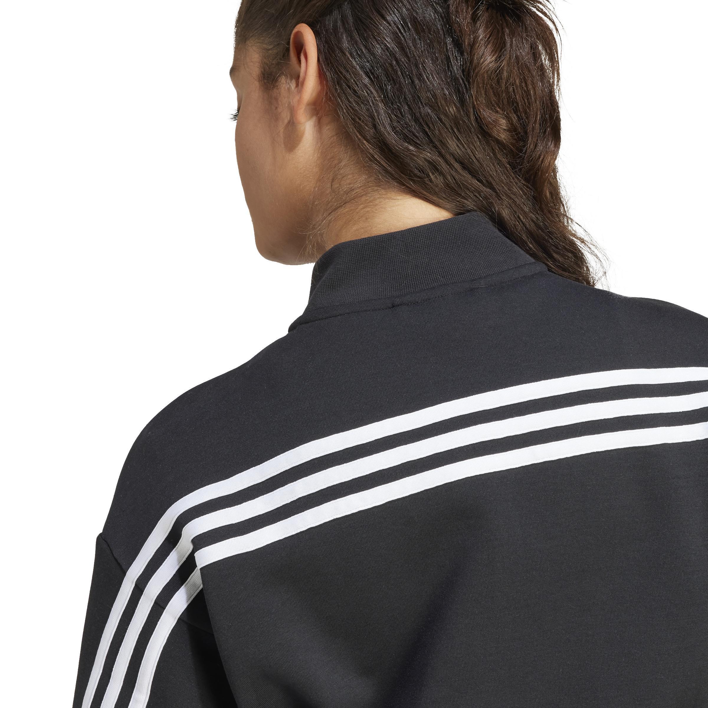 Future Icons 3-Stripes Bomber Jacket, Black, A901_ONE, large image number 5