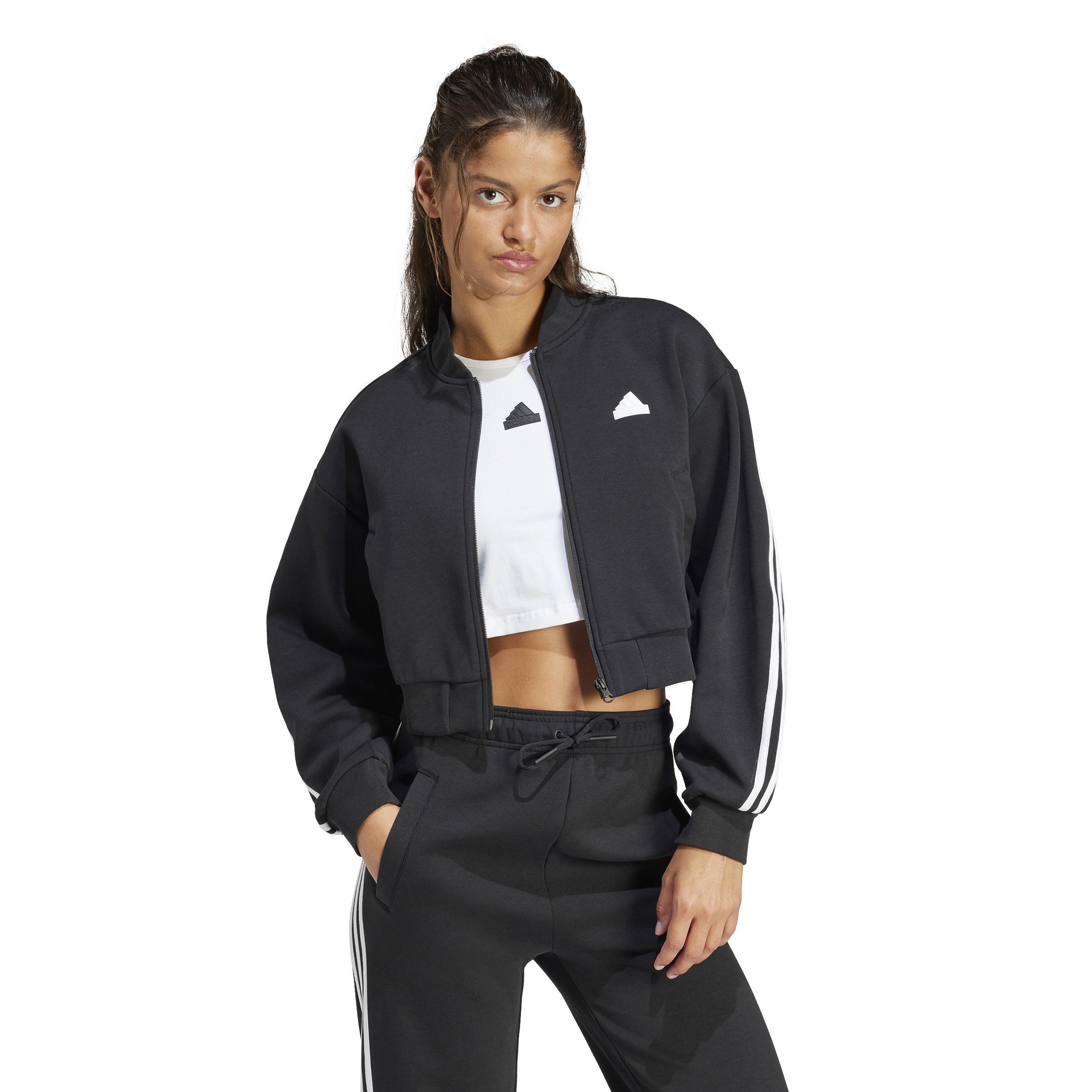 Future Icons 3-Stripes Bomber Jacket, Black, , large image number 6