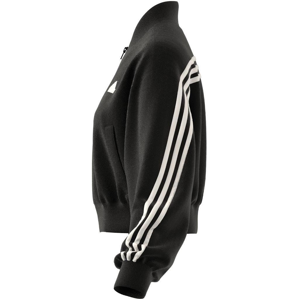 Future Icons 3-Stripes Bomber Jacket, Black, A901_ONE, large image number 7
