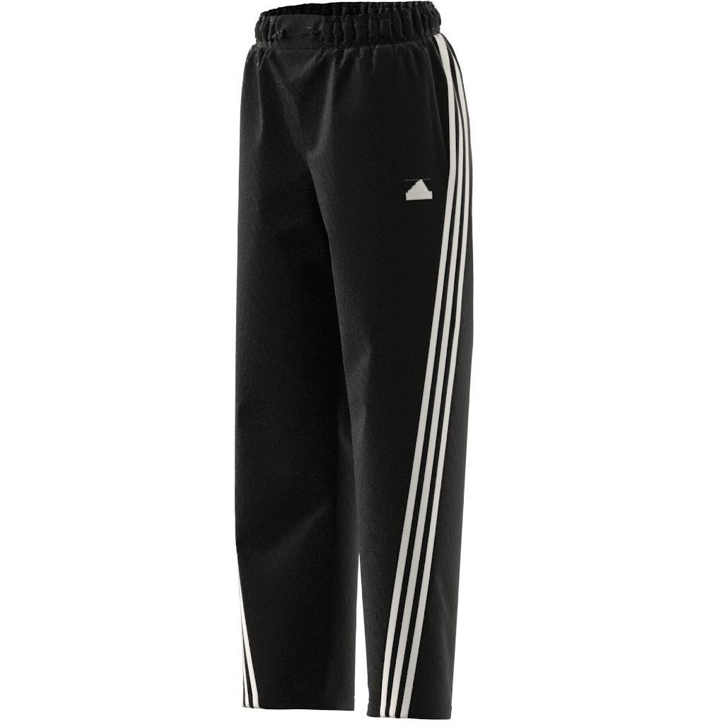Future Icons 3-Stripes Woven Tracksuit Bottoms, Black, A901_ONE, large image number 12