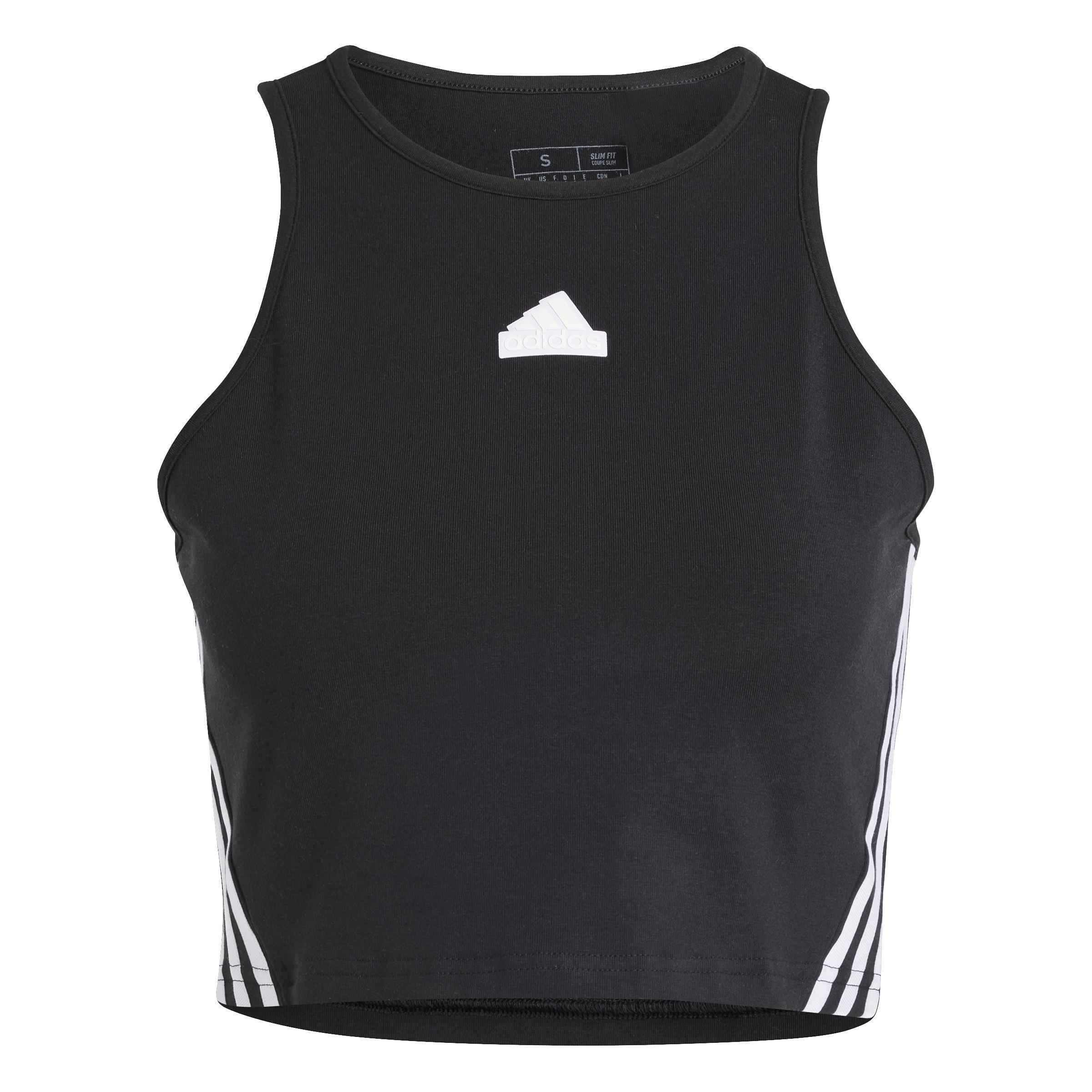 Future Icons 3-Stripes Tank Top, Black