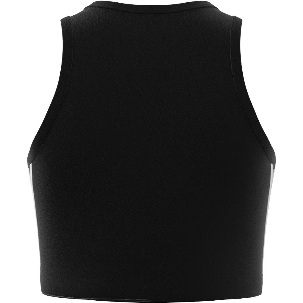 Future Icons 3-Stripes Tank Top, Black, A901_ONE, large image number 7
