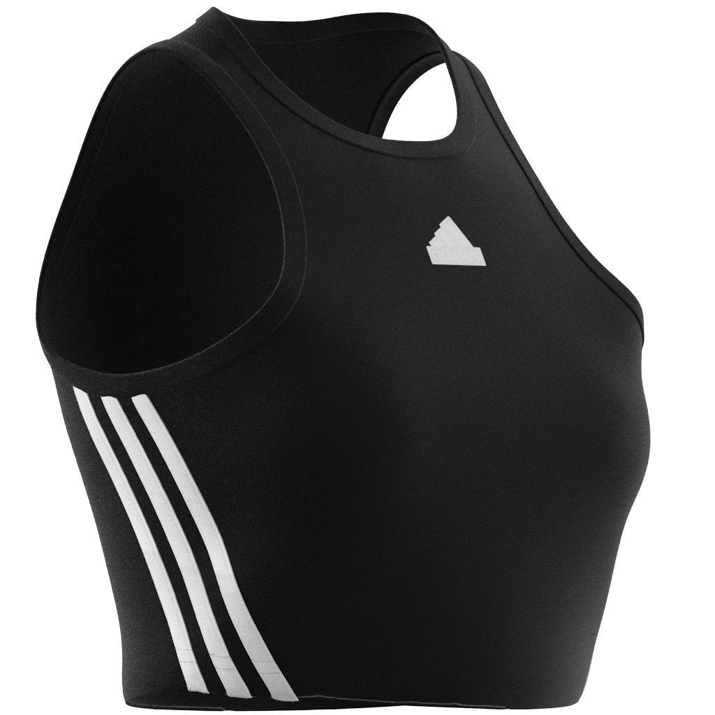 Future Icons 3-Stripes Tank Top, Black, A901_ONE, large image number 11