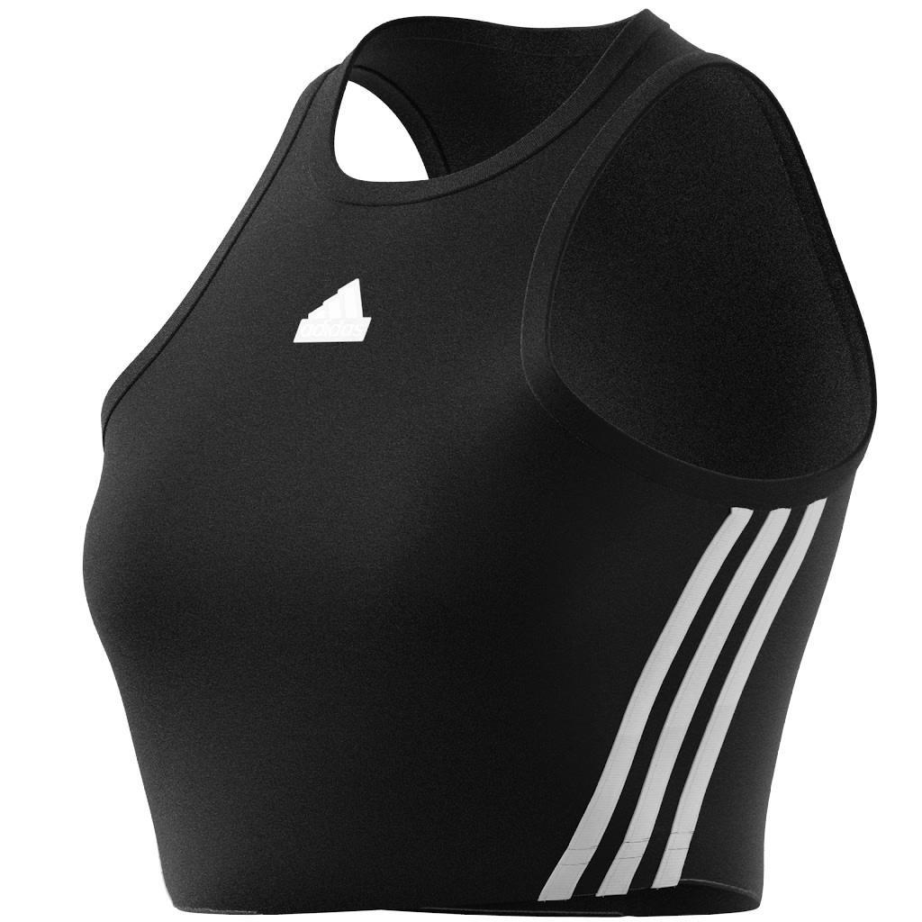 Future Icons 3-Stripes Tank Top, Black, A901_ONE, large image number 12