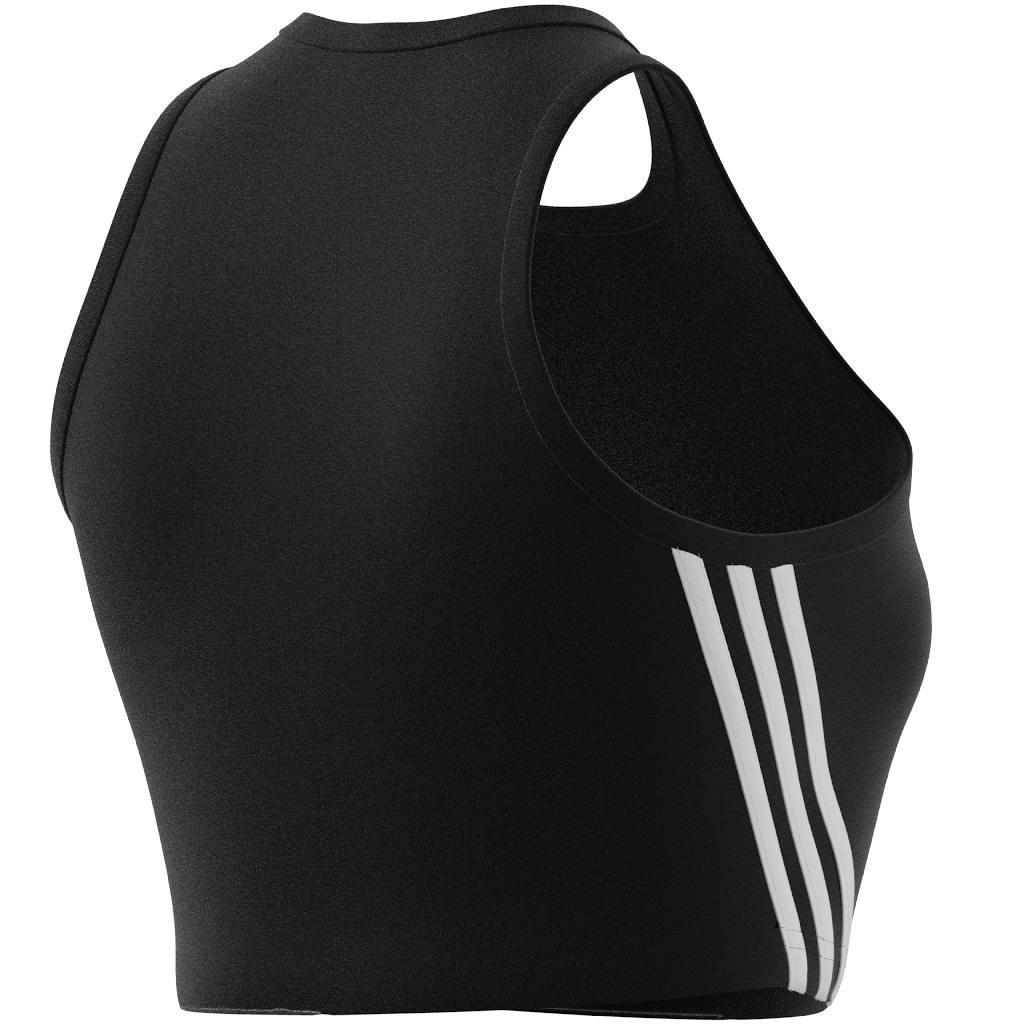 Future Icons 3-Stripes Tank Top, Black, A901_ONE, large image number 14