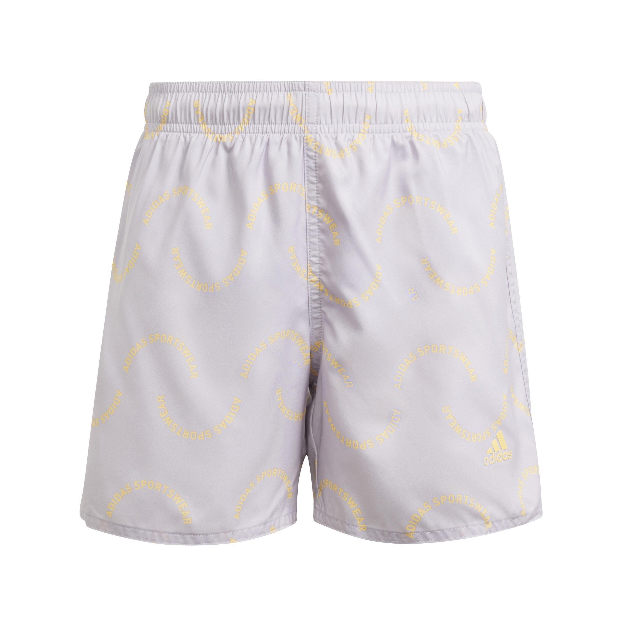 Kids Sportswear Wave Print Clx Swim Shorts, Purple, , large image number 0