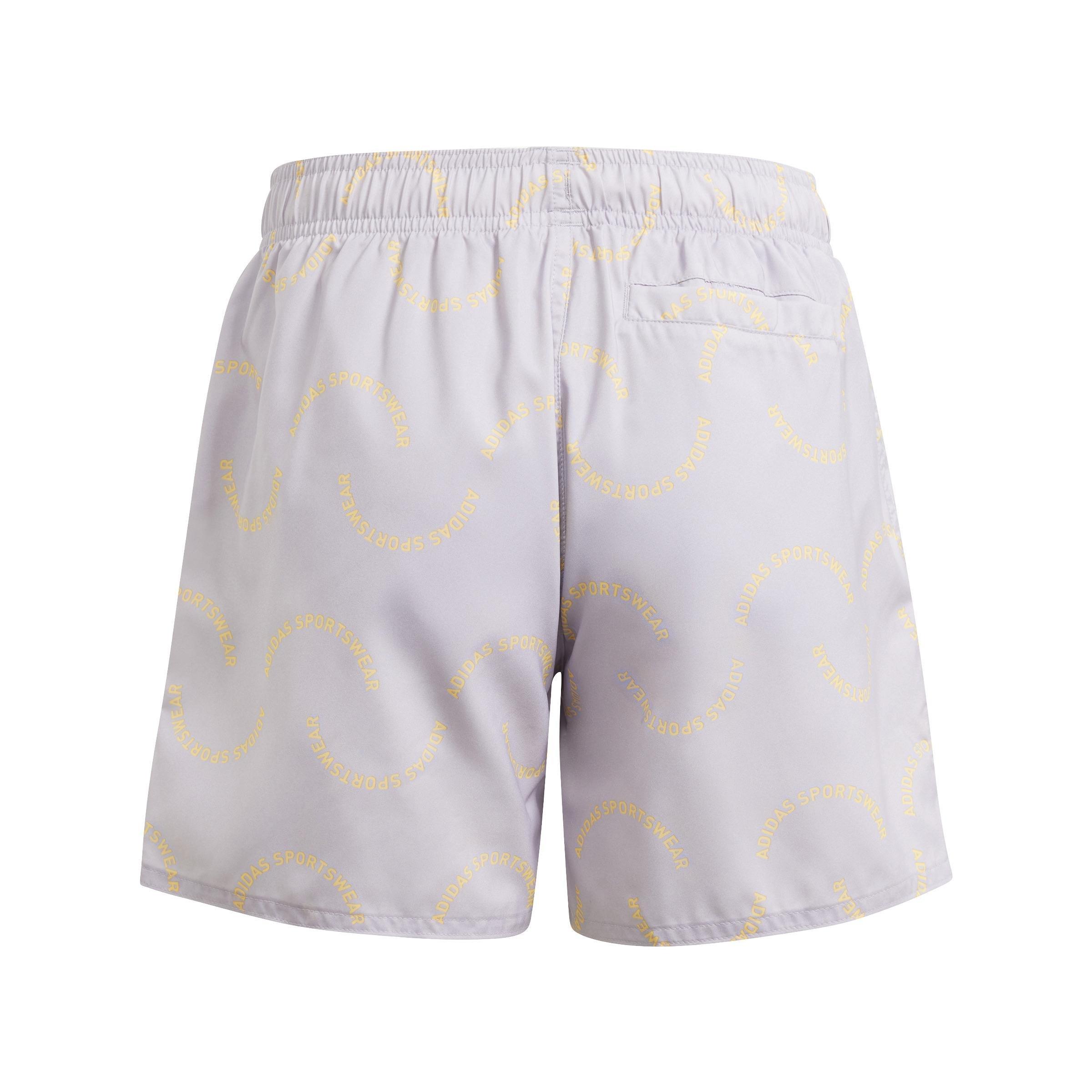 Kids Sportswear Wave Print Clx Swim Shorts, Purple, , large image number 2