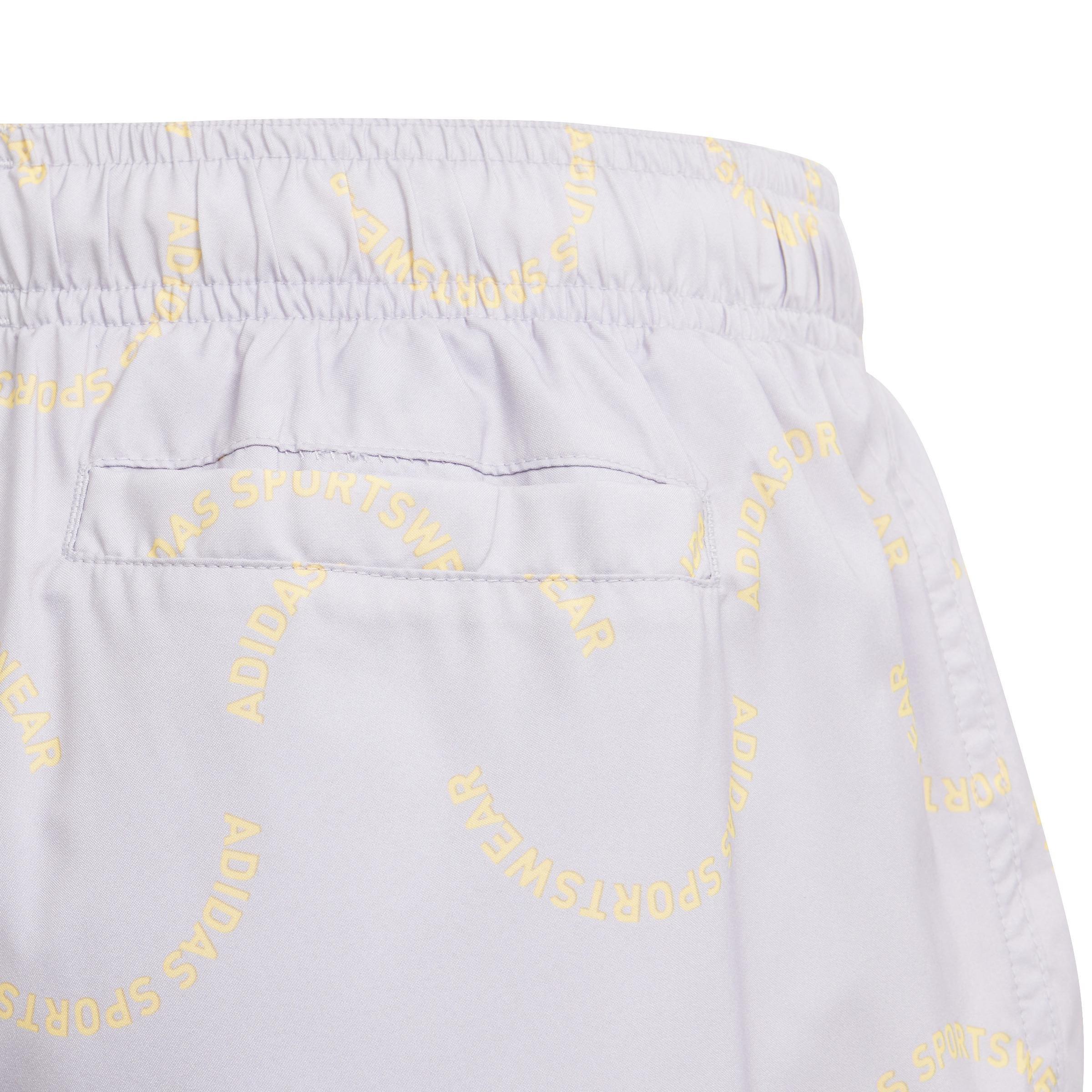 Kids Sportswear Wave Print Clx Swim Shorts, Purple, , large image number 3