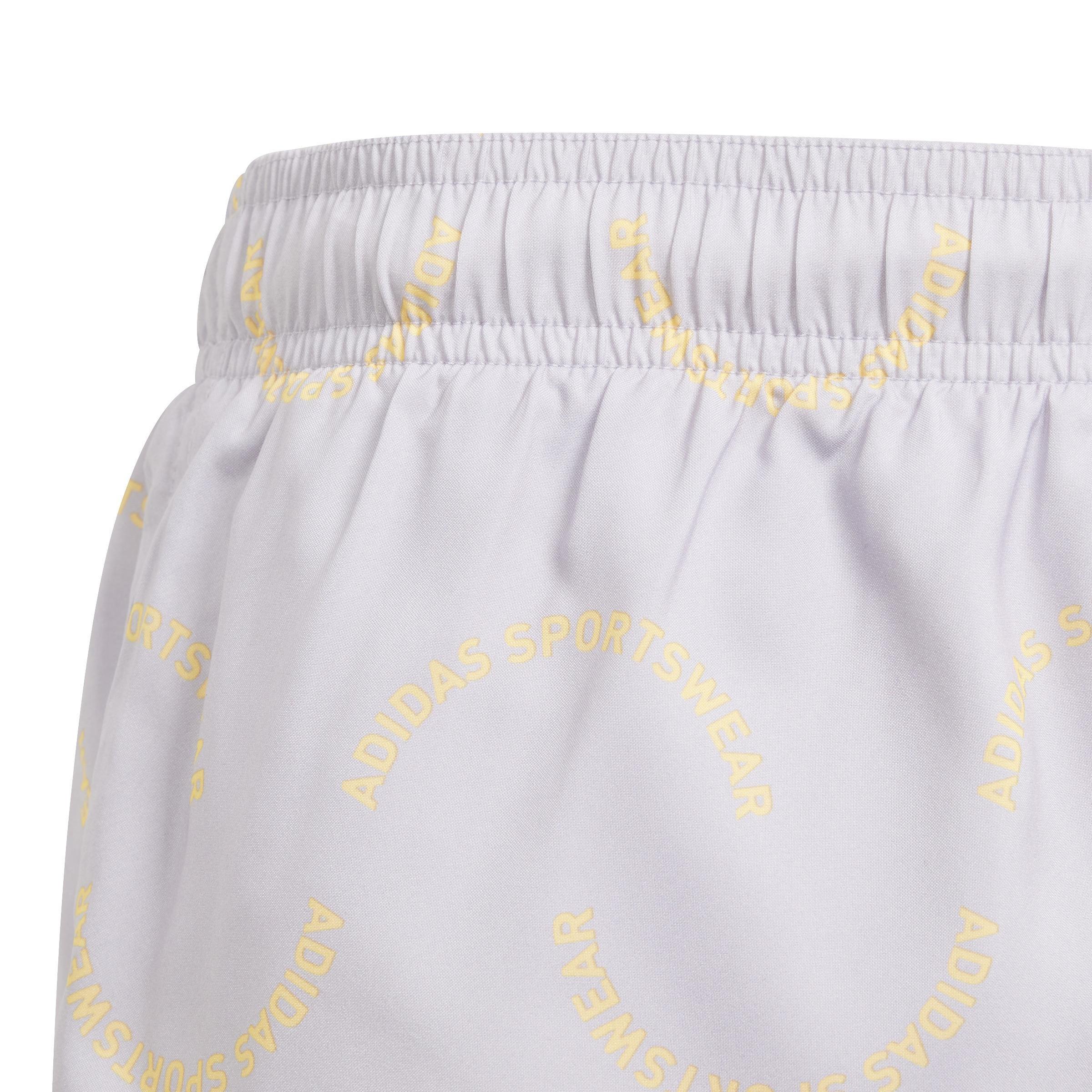Kids Sportswear Wave Print Clx Swim Shorts, Purple, , large image number 5
