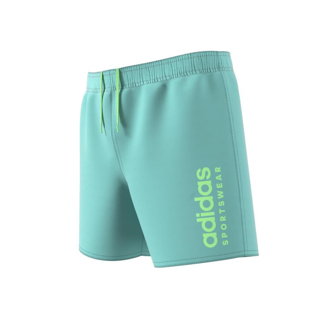 Kids Sportswear Essentials Logo Clx Swim Shorts, Turquoise, , large image number 6