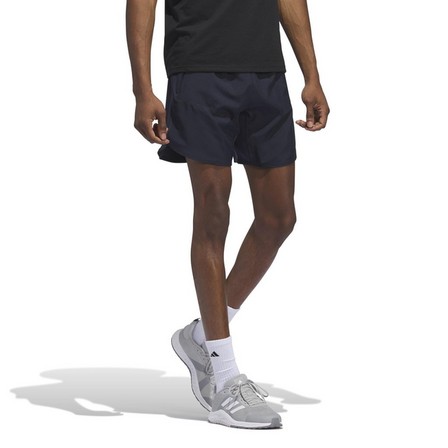 Men Designed For Training Shorts, Blue, A901_ONE, large image number 7