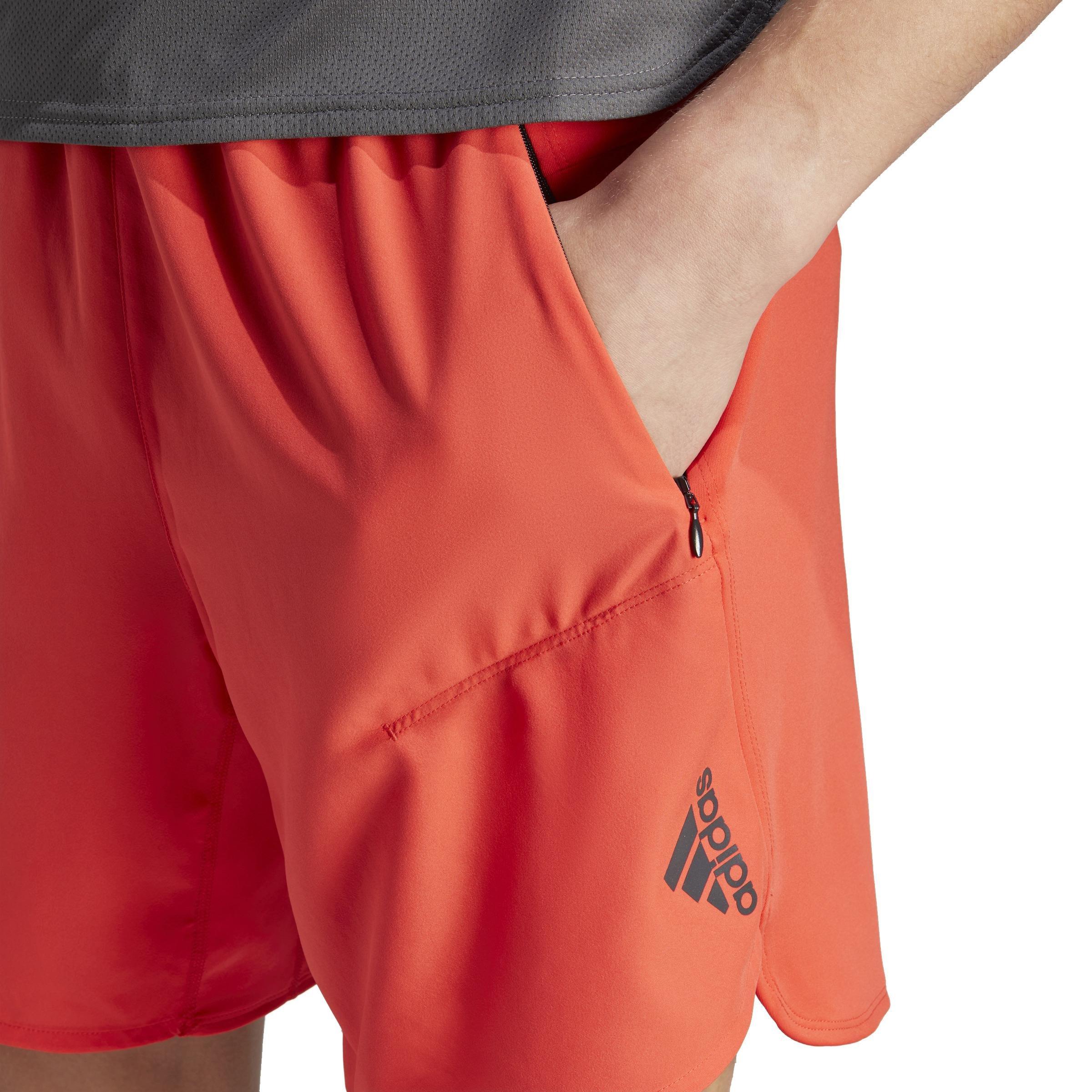 Designed For Training Shorts, Red, A901_ONE, large image number 4