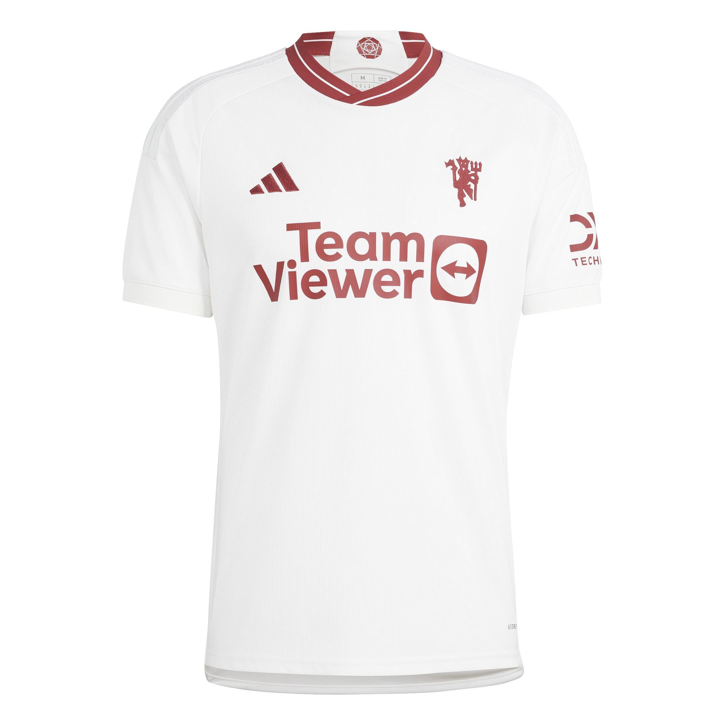 Manchester United 23/24 Third Jersey, White, A901_ONE, large image number 0