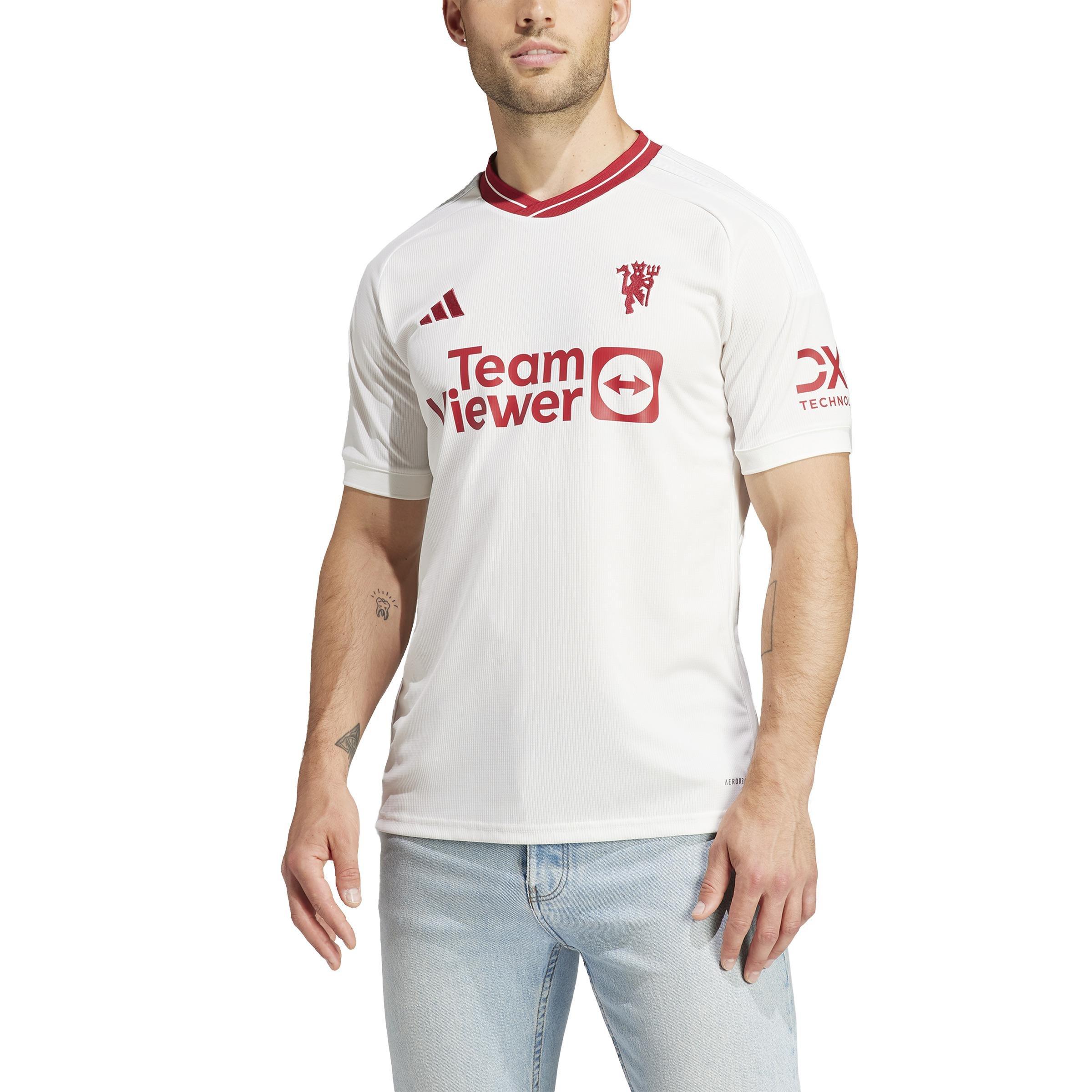 Manchester United 23/24 Third Jersey, White, A901_ONE, large image number 1