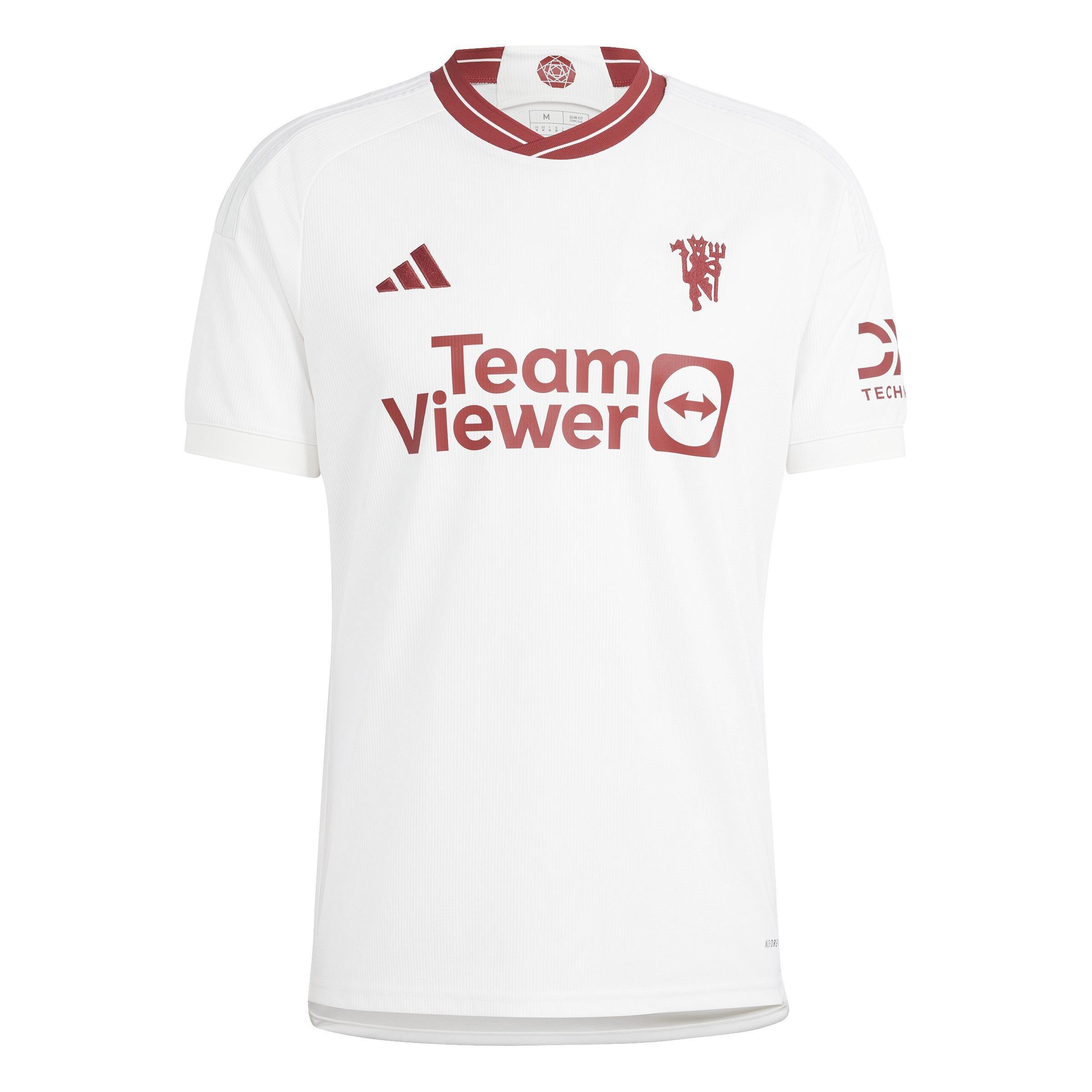 Manchester United 23/24 Third Jersey, White, A901_ONE, large image number 2