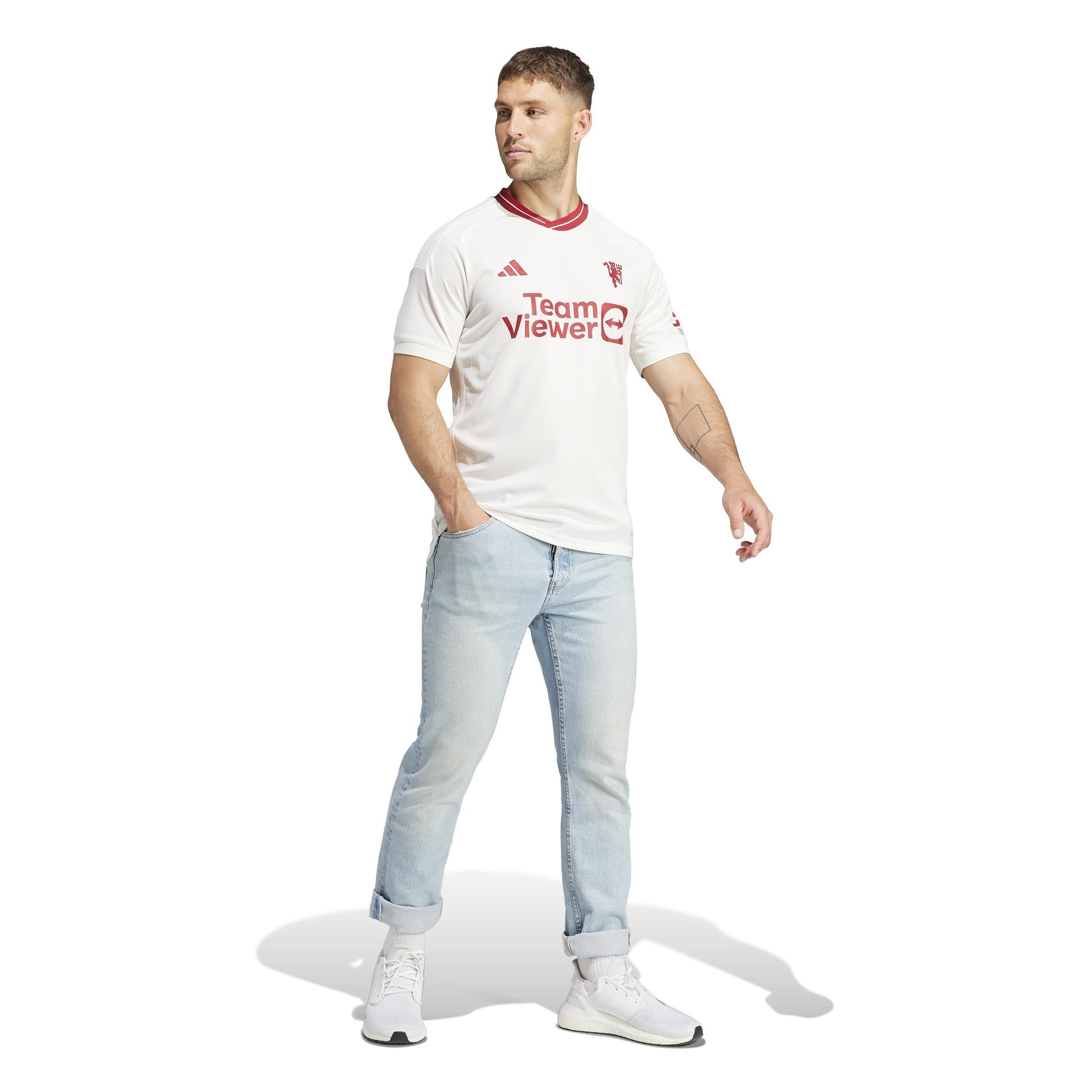 Manchester United 23/24 Third Jersey, White, A901_ONE, large image number 7