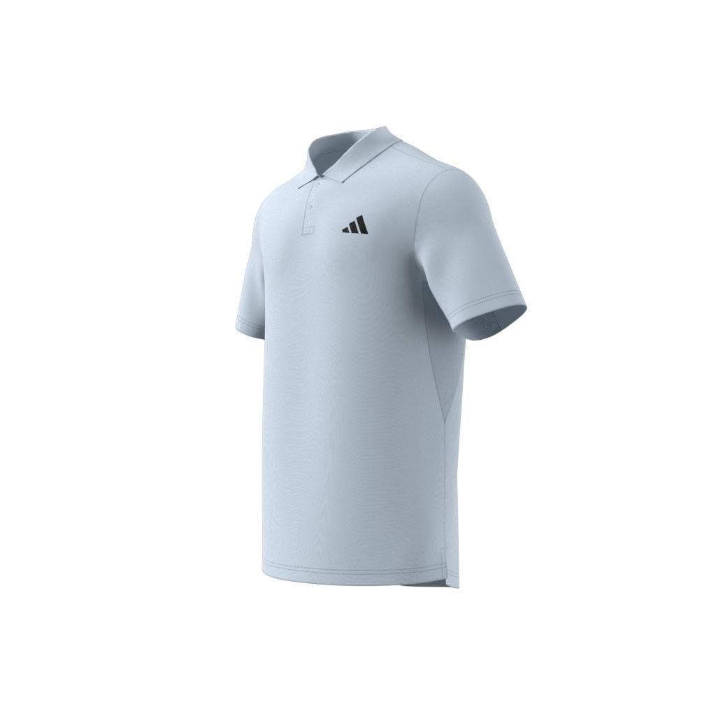 Club 3-Stripes Tennis Polo Shirt, Blue, A901_ONE, large image number 11