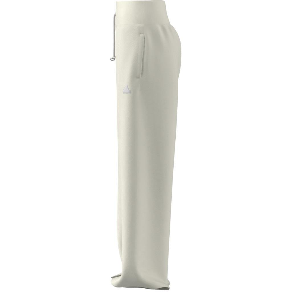 Lounge French Terry Straight Leg Joggers, White, , large image number 12