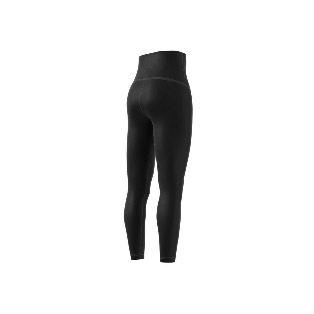 Ribbed High-Waist 7/8 Leggings (Maternity), Black, A901_ONE, large image number 8