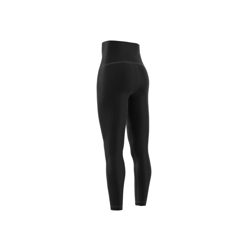 Ribbed High-Waist 7/8 Leggings (Maternity), Black, A901_ONE, large image number 12