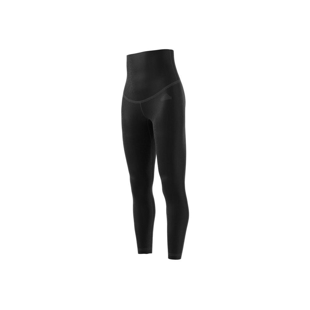 Ribbed High-Waist 7/8 Leggings (Maternity), Black, A901_ONE, large image number 14