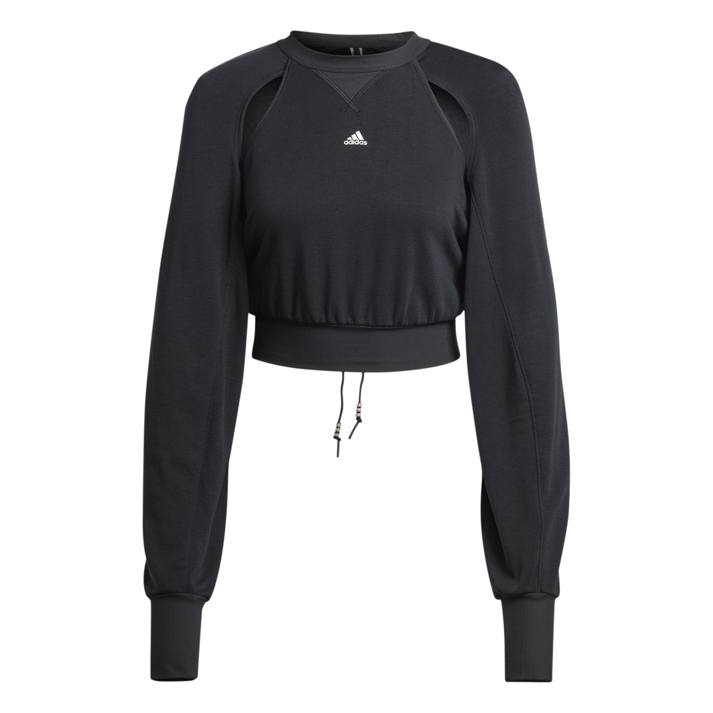 Designed By Rui Zhou Sweatshirt, Black, , large image number 0