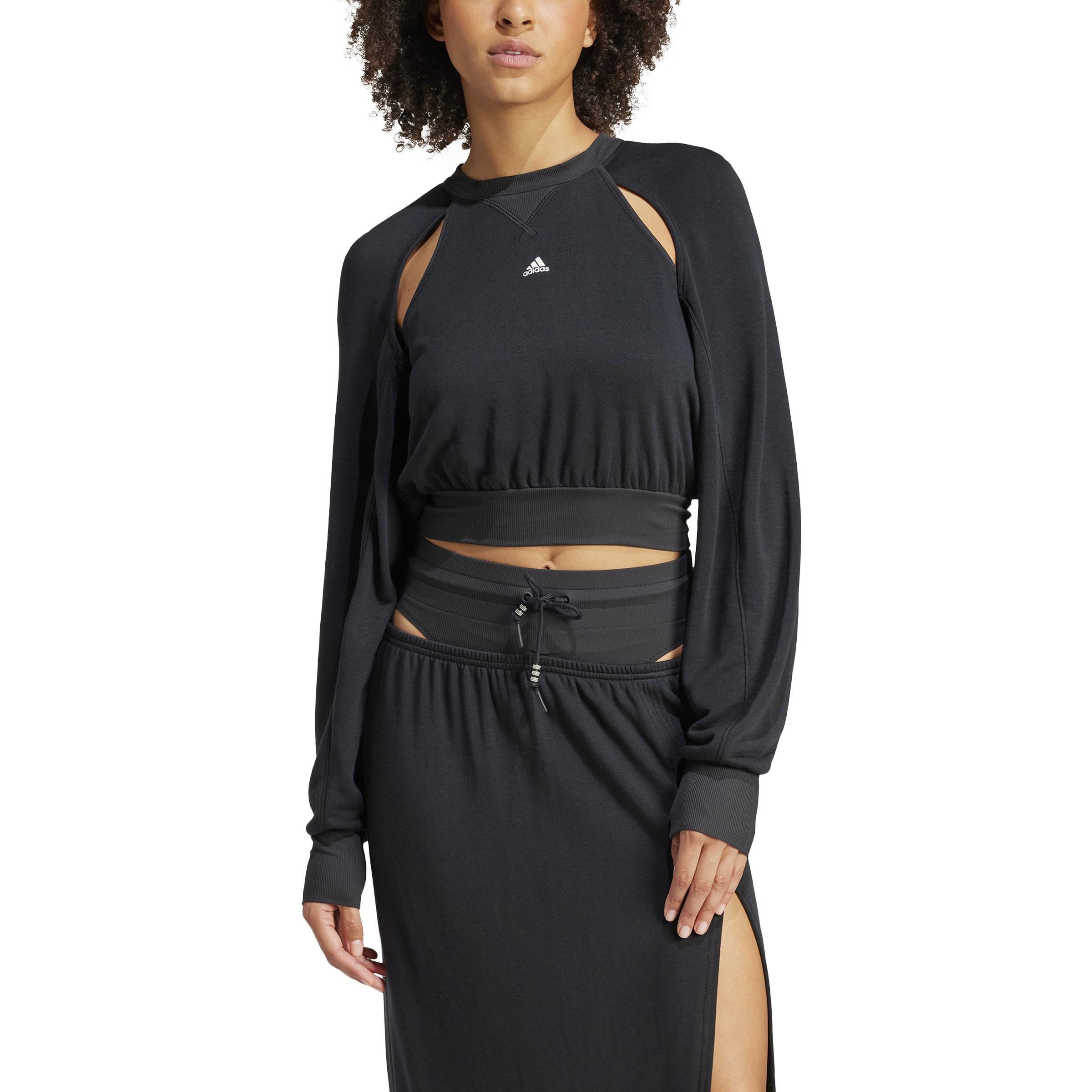 Designed By Rui Zhou Sweatshirt, Black, , large image number 2