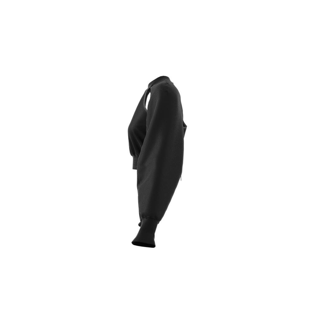 Designed By Rui Zhou Sweatshirt, Black, , large image number 8