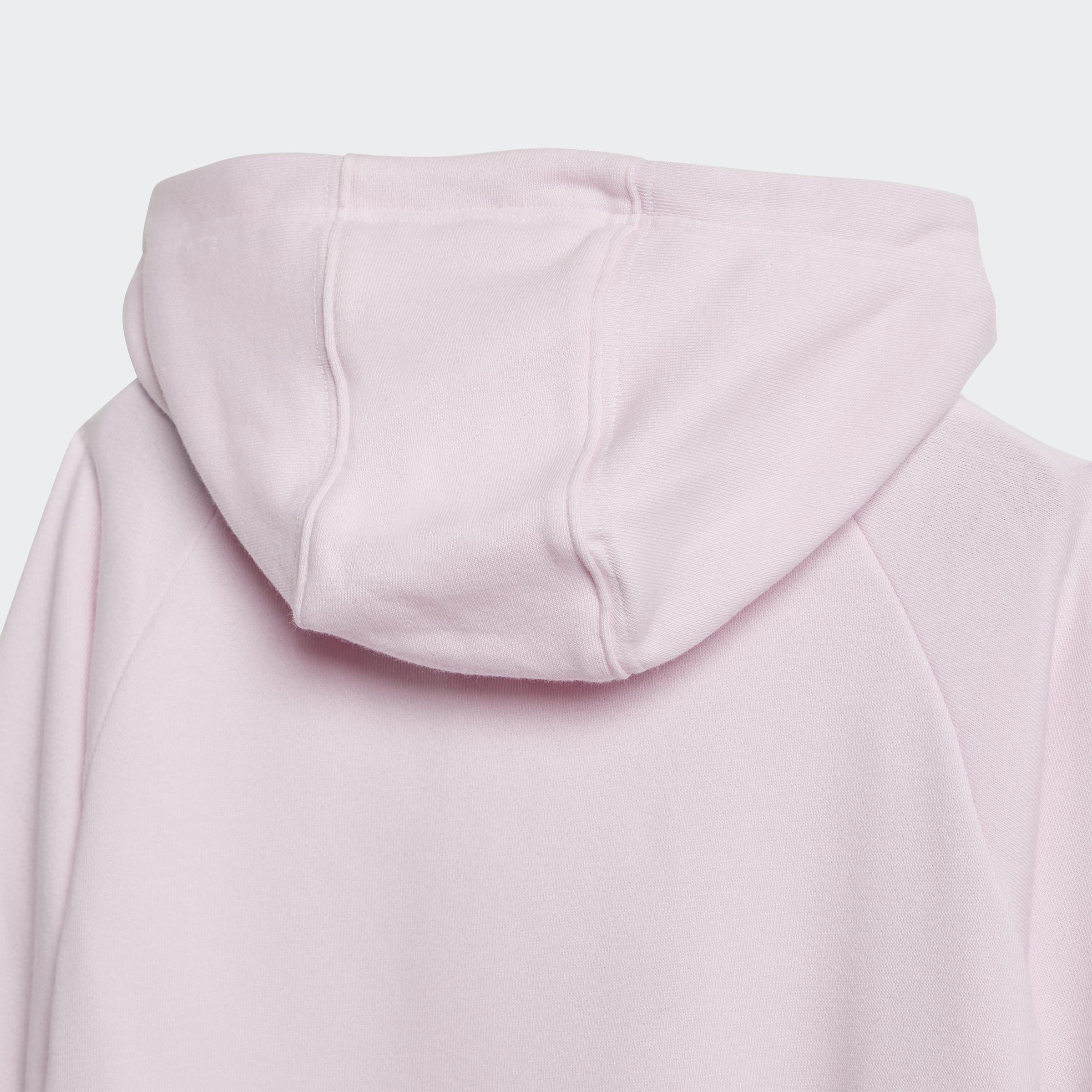 Kids Unisex Essentials 3-Stripes French Terry Bodysuit, Pink, A901_ONE, large image number 4