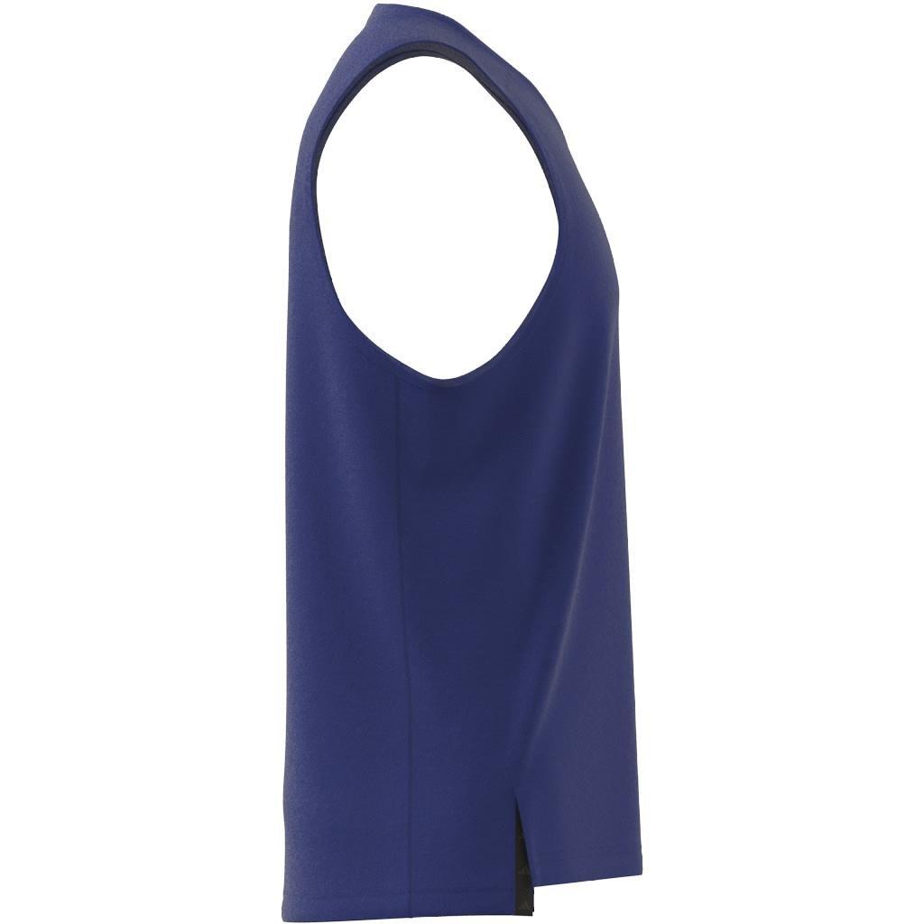 Yoga Training Tank Top, Blue, A901_ONE, large image number 8