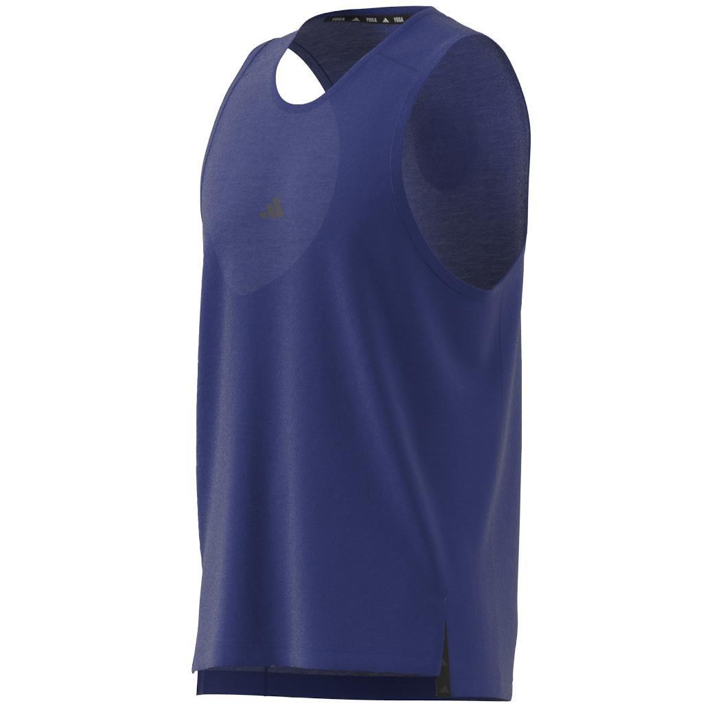 Yoga Training Tank Top, Blue, A901_ONE, large image number 11
