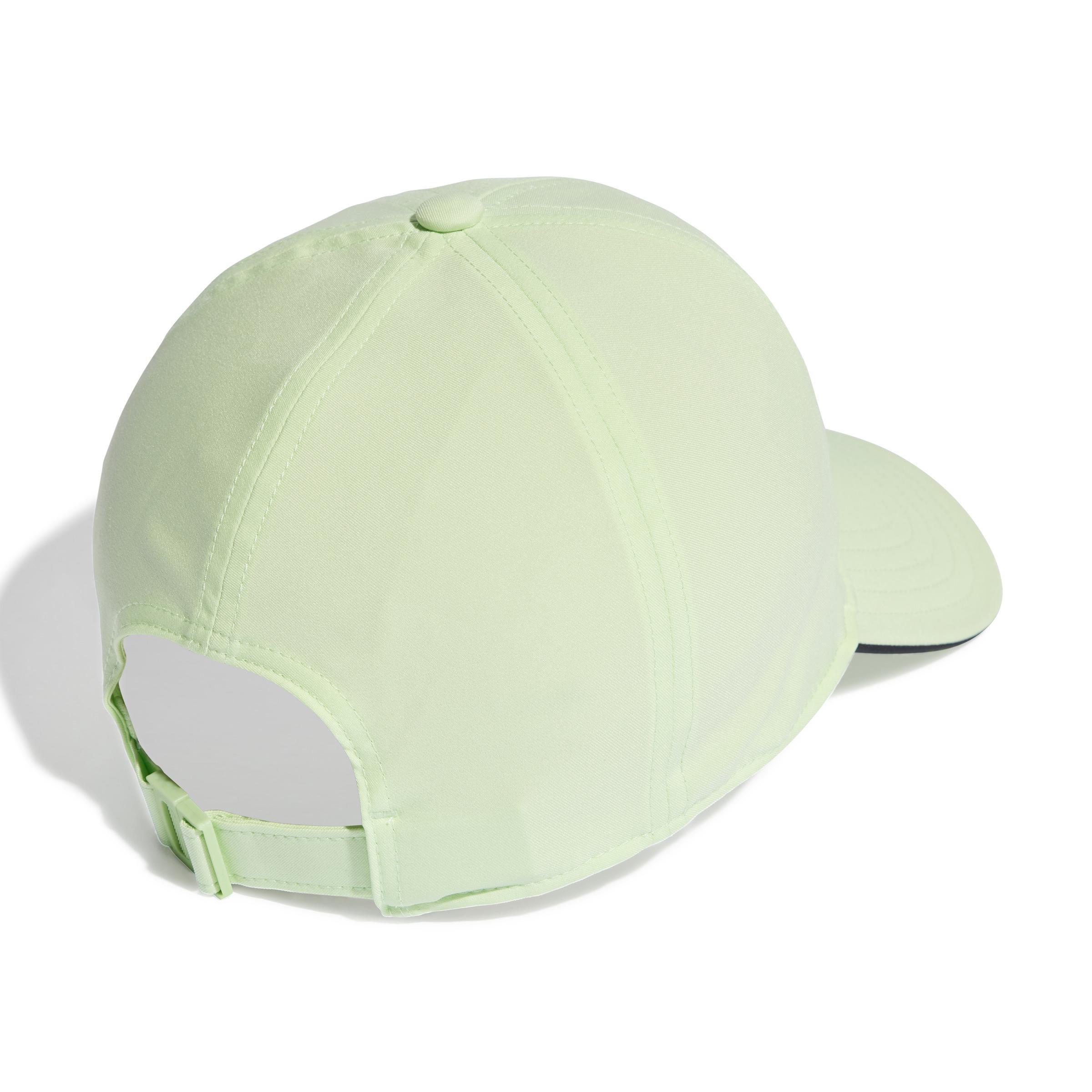 Unisex Aeroready Training Running Baseball Cap, Green, A901_ONE, large image number 1