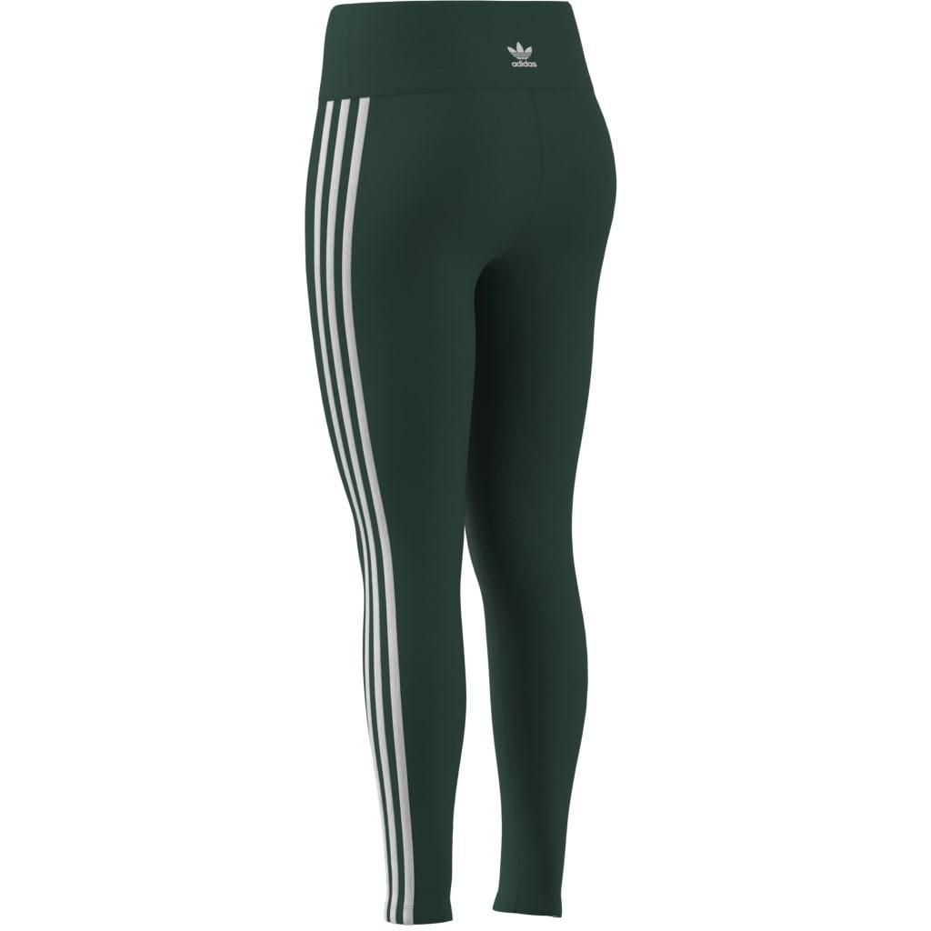 3-Stripes Leggings, Green, A901_ONE, large image number 14