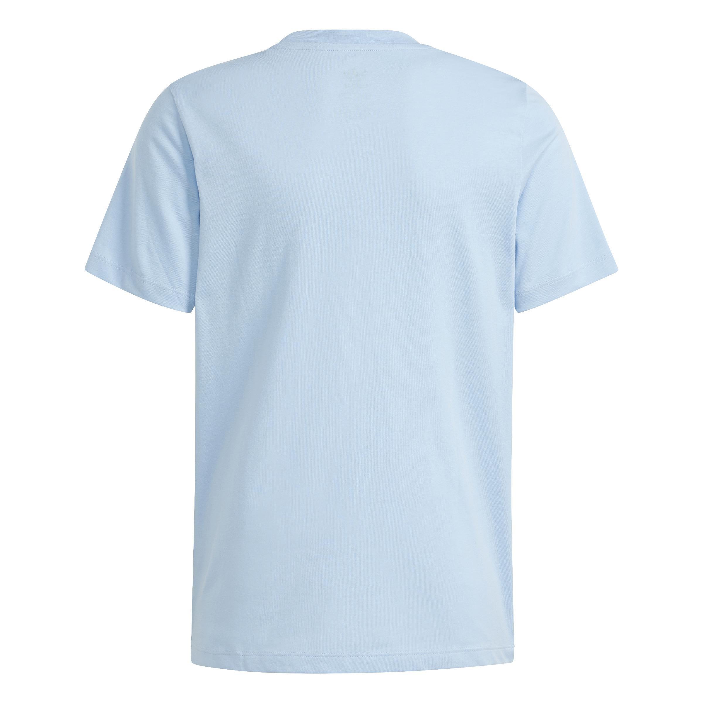 Kids Unisex Adicolor T-Shirt, Blue, A901_ONE, large image number 2